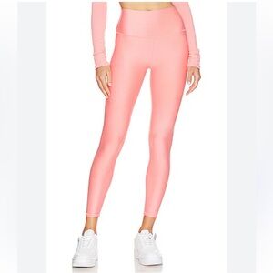 Alo Yoga 7/8 Airlift High-Waist Legging in Strawberry Lemonade